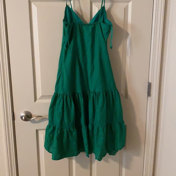 Spaghetti strap green gap dress - Picture 5 of 5